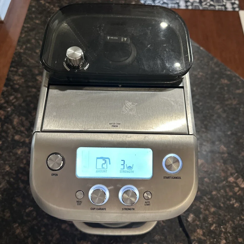 Breville Coffee Maker  Grind Control BDC650BSS Stainless Steel Tested Inv8b
